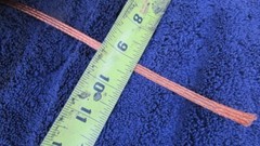 Full Roll of Flat Braided Braided Copper Wire 3/16″ Wide Ground Strap USA