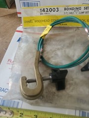Anti-Static Bonding & Grounding Set 3′ Daniel Woodhead Co J Clamp BOTH 142003