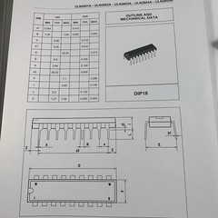 ST ULN2804A 18 PIN DIP 8 Darlington Arrays IC PCB Electronics See Pics OB #1096