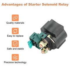 WATERWICH Starter Solenoid Relay Compatible with CFMoto CFORCE ZFORCE UFORCE 201