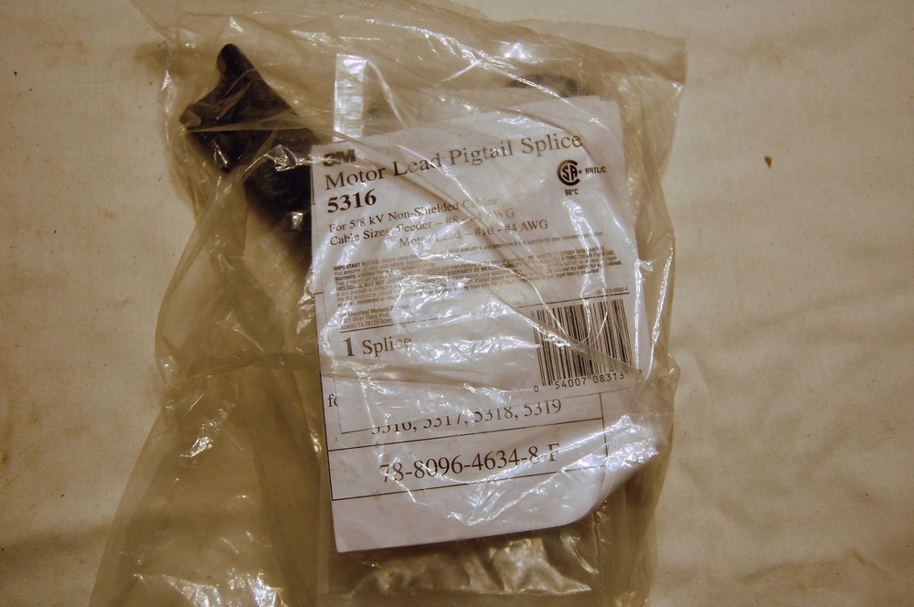 3M Motor Lead Pigtail Splice Kit 5316