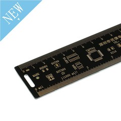 20cm Multifunctional PCB Ruler Measuring Tool for Resistor Capacitor Chip IC SMD