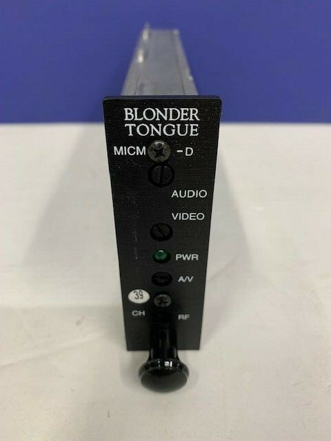 MICM-45D Channel 39 Audio Video Fixed Channel Modulator NEW