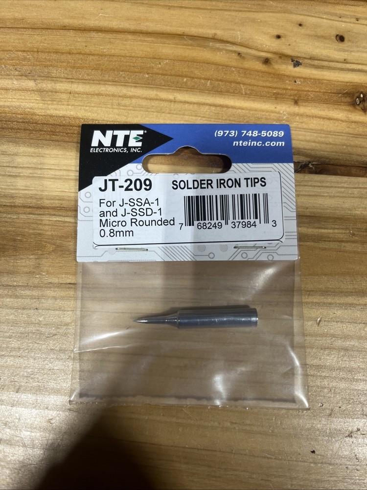 Solder Iron Tips JT-209 – J-SSD-1. J-SSD-1 Micro Rounded 0.8 mm