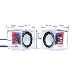 DIY Electronic Speaker Kit Soldering Project for Phone Laptop Computer Post