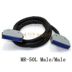 1PC Fit FOR Connection Cable MR-50L Male female 1m/3m/5m I/O machine 50-PIN