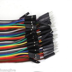 40pcs 30cm Jumper Wire Dupont Cable Dupont Line For Arduino F/F F/M M/M