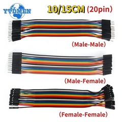 20PCS DuPont Jumper Wire Cable Set Male to Male Female to Female Male to Female