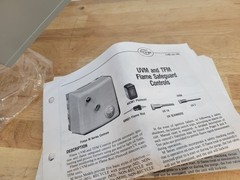 FIREYE INC. UVM2 NOS FLAME SAFEGUARD CONTROL NOS