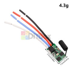DC 3.7V-24V 5A PWM Speed Regulation Optical Module Remote Control Motor Governor