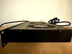 Hammond FT300HA1BK Cooling Fan Tray, W+Red LED Switch 115VAC, 3A, 60Hz – New!