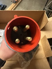 Hubbell HBL4100P7W Pin & Sleeve Plug 100A 480V 3PH 3P 4W Watertight