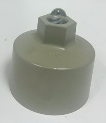 HUBBELL KILLARK NO. EZA2, HAZARDOUS LOCATION LIGHT FIXTURE CORROSION RESISTANT