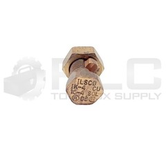 NEW LOT OF 7 ILSCO IK-4 COPPER SPLIT-BOLT CONNECTOR