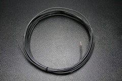 12 GAUGE THHN WIRE SOLID BLACK 15 FT THWN 600V 90C BUILDING MACHINE CABLE AWG