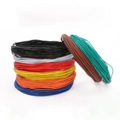 PVC Single Strand Core Cable Electronic Wire 18/20/22/24/26 AWG Many Colors 300V