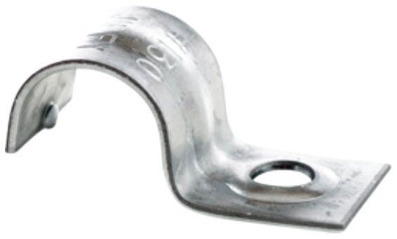 Minerallac 125, 1/2″, 3/16″ Bolt, 0Steel, 1-Hole, IMC/Rigid Conduit Strap, 1 pc