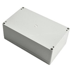 Sturdy ABS White Plastic Electronics Project Box with IP67 Waterproof Rating
