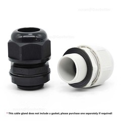IP68 WATERPROOF BLACK WHITE CABLE GLAND COMPRESSION JUNCTION M8/10/12/14/16-114