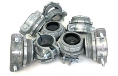 10 Pack 684-DCI2 BRIDEGPORT 684-DCI2 1-1/4 MC /AC CABLE CONNNECTORS- 10 Pack