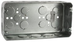 Steel City H3BD-3/4&1, 3/4″ Raised, 3-Gang, Electrical Conduit Gang Box, 1 pc