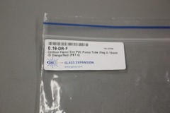 GE CONTOUR FLARED END PVC PUMP TUBING ORANGE RED 0.19-0R-F