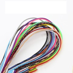 PET Nylon Braided Sleeve Tube 40/50/60~100mm Width Car Audio Cable Wire Sleeving