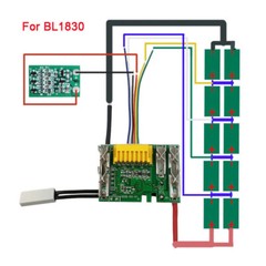 Lithium Battery PCB Circuit Board For Makita 18V1.5/3/6/9Ah BL1815 BL1830 BL1860