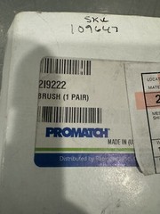 Promatch 2I9222 Carbon Brush Pair NEW IN BOX! FREE SHIPPING!
