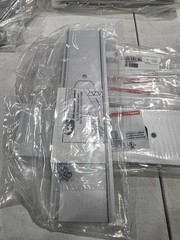 QTY 5 Wiremold ALA-DR 12″ Aluminum Duplex Receptacle Cover Plate