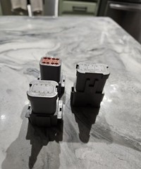 Deutsch DT04-08PA-P021 8-Pin Busbar Connector New With Extra 12 Pin & DT04-O8P