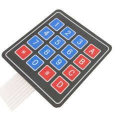 4 x 4 Matrix Array 16 Key Membrane Switch Keypad Keyboard for Arduino/AVR/PI?C