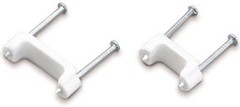 Plastic NM Cable Staples, .5-In., 100-Pk. – PS-150Z