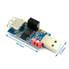 USB Isolator 1500V Isolator ADUM3160 Module Coupling Protection Board USB to USB