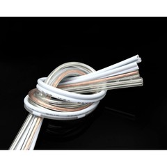UL2468 2-Core PVC Flexible Cable 18/20/22/28 AWG Stranded Electrical Twin Wire