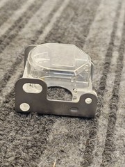 Siemens 3SU1950-0DV80-0AA0: Locking Push Button Guard w/Cover Metal/Plastic 22mm