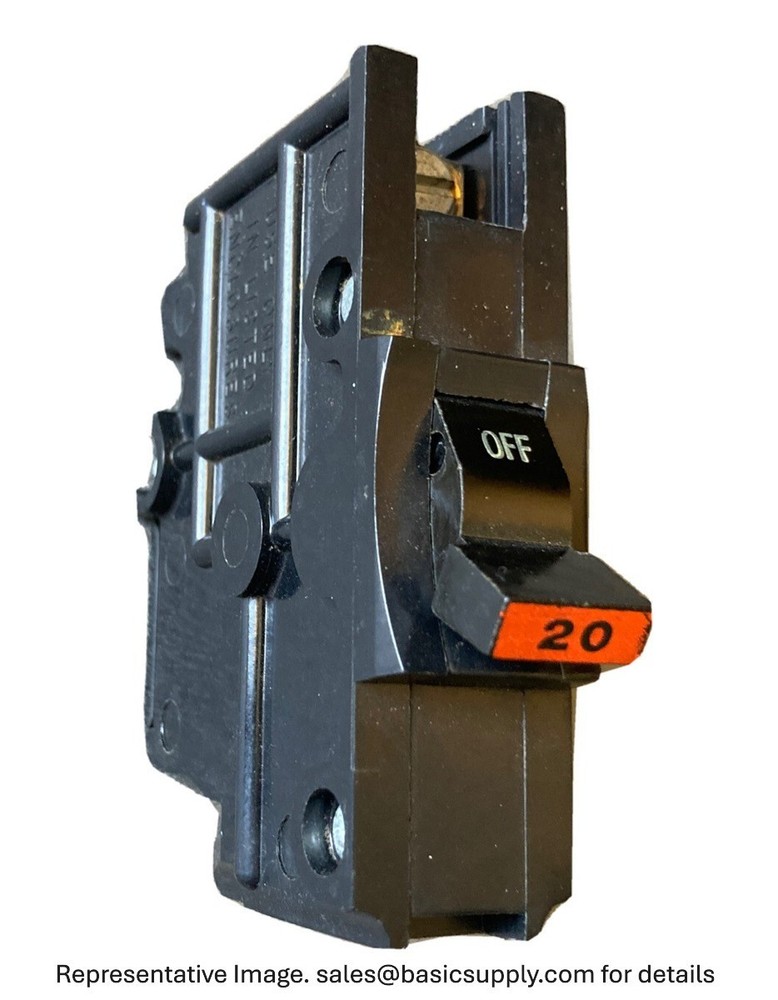 NA20 Federal Pacific 1-Pole 20A Thick Stab-Lok Circuit Breaker Pre-Owned