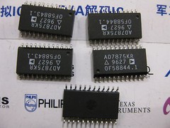 1X AD7875KR LC2MOS Complete, 12-Bit, 100 kHz, Sampling ADCs AD7875