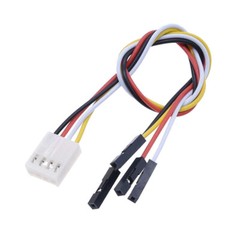 Color Line Cable 2510 to DuPont Connector 2.54 Silicone High Temperature Wire