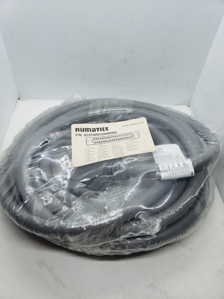 NUMATICS SC3705MCX0000000 CORDSET CABLE 5 METERS LONG, NNB