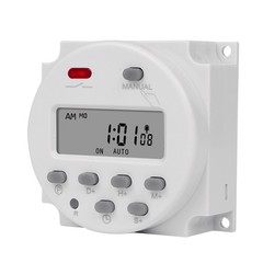 CN101S 1 Second Interval 5V 12V 24V 110V 220V 7 Days Programmable Timer Switch