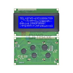 LCD 20×4 LCD1602/2004A I2C YELLOW/BLUE Display Module LED Backlight 5V Board New