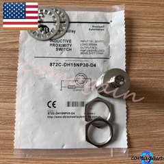Proximity Sensor 4-pin 10…30VDC 200mA For Allen Bradley 872C-DH15NP30-D4