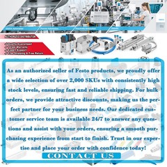 US FREE TAX New Festo DSBC-40-25-PPVA-N3 1376656 Cylinder One Year Warranty