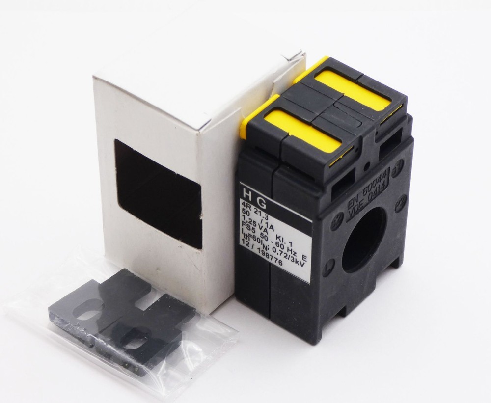 HG 4R 21.3 50/1A 1.25VA Class 1 Current Transformer -Unused-