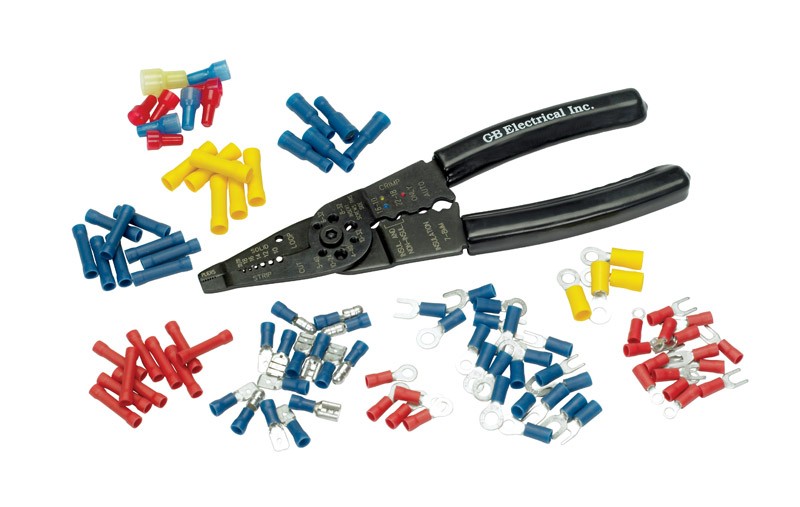 Gardner Bender GK-35 Assorted Color 10 to 22 AWG Wire Crimper/Cutter Kit