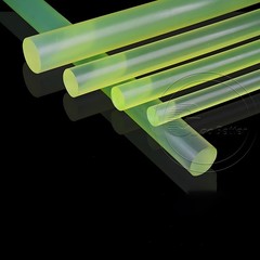 PU Polyurethane Solid Round Rod Bar Stick Ø 2-100mm Shore A 80-85 Elastic Buffer