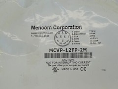 Mencom MCVP-12FP-2M Cordset, 300V, 6A/2A – NEW Surplus!