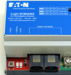 Eaton iLight SCMA0402 Adaptive Dimmer 4 X 2.5A Control 4 Channels Working Tested