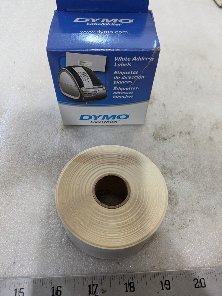 DYMO WHITE ADDRESS LABLES 30252 2 X3-1/2″ 1 1/8″ x 3 1/2″28 mm x 89 mm